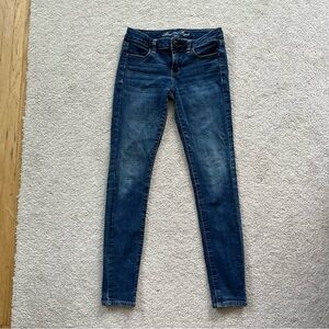 American Eagle‎ Dark Wash Blue Jeggings